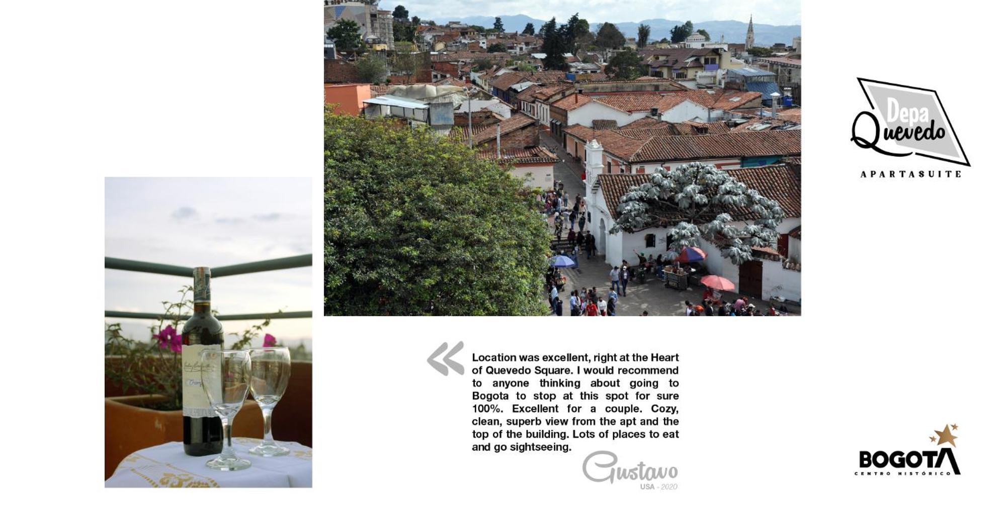 Depa Quevedo - Trendy Revamped Flat - Exceptional Spot In Bogota'S Historic Colonial Square - Candelaria Bogotá Exterior foto