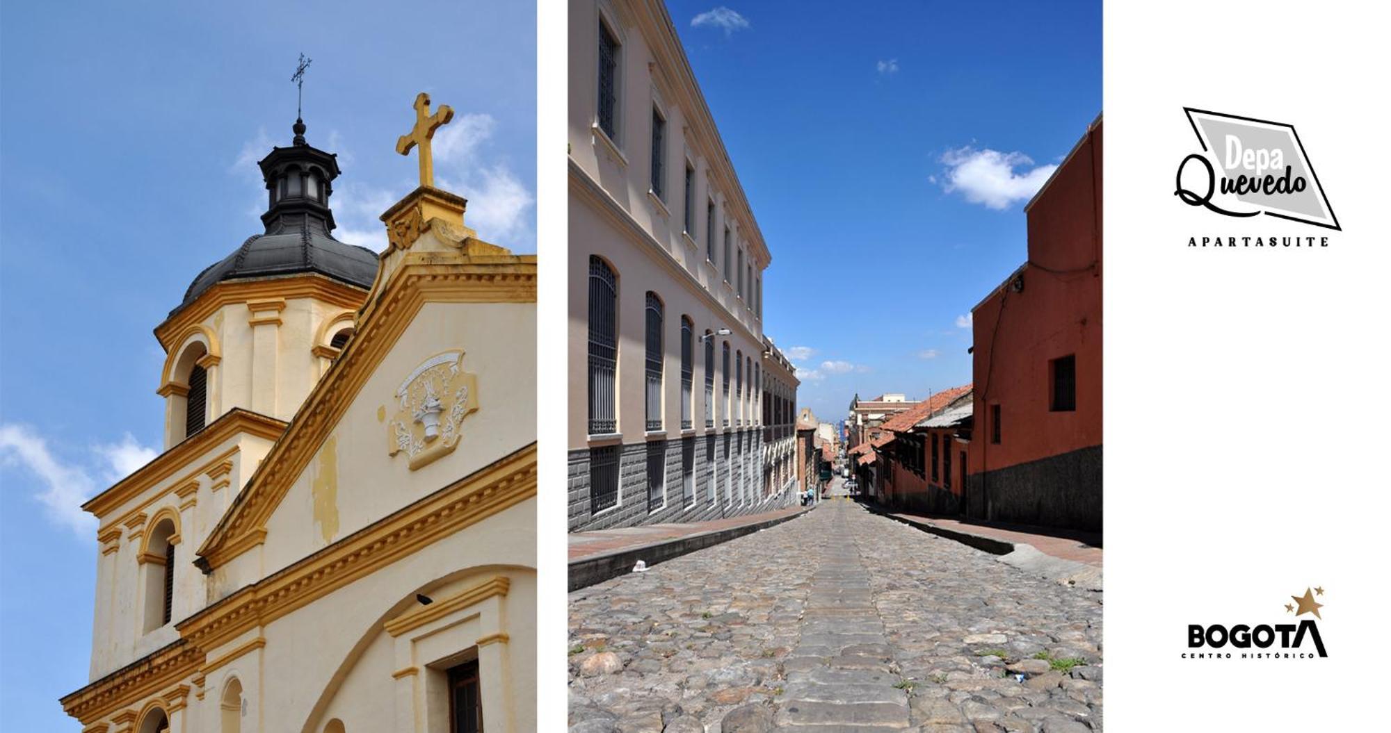 Depa Quevedo - Trendy Revamped Flat - Exceptional Spot In Bogota'S Historic Colonial Square - Candelaria Bogotá Exterior foto
