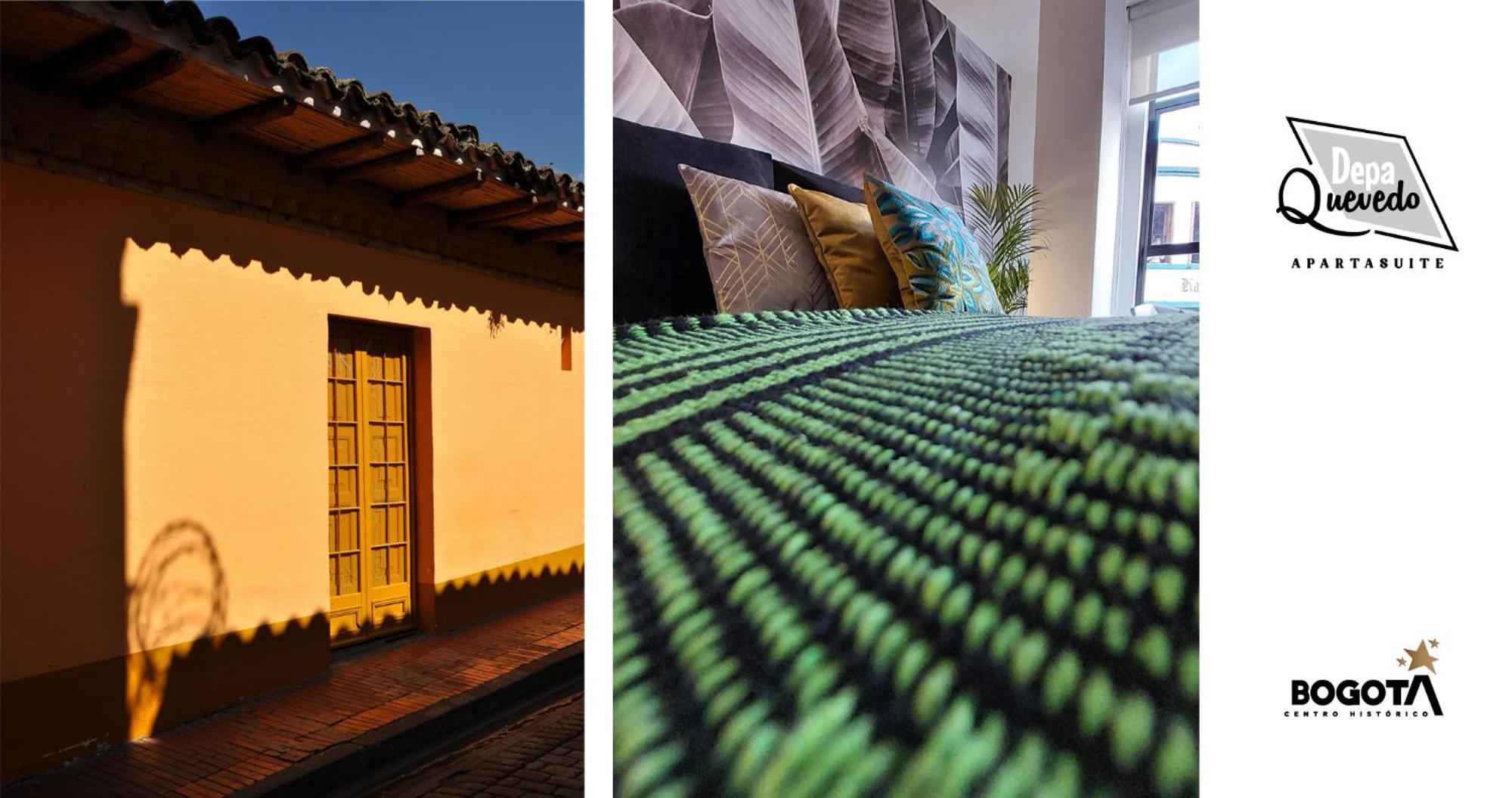 Depa Quevedo - Trendy Revamped Flat - Exceptional Spot In Bogota'S Historic Colonial Square - Candelaria Bogotá Exterior foto