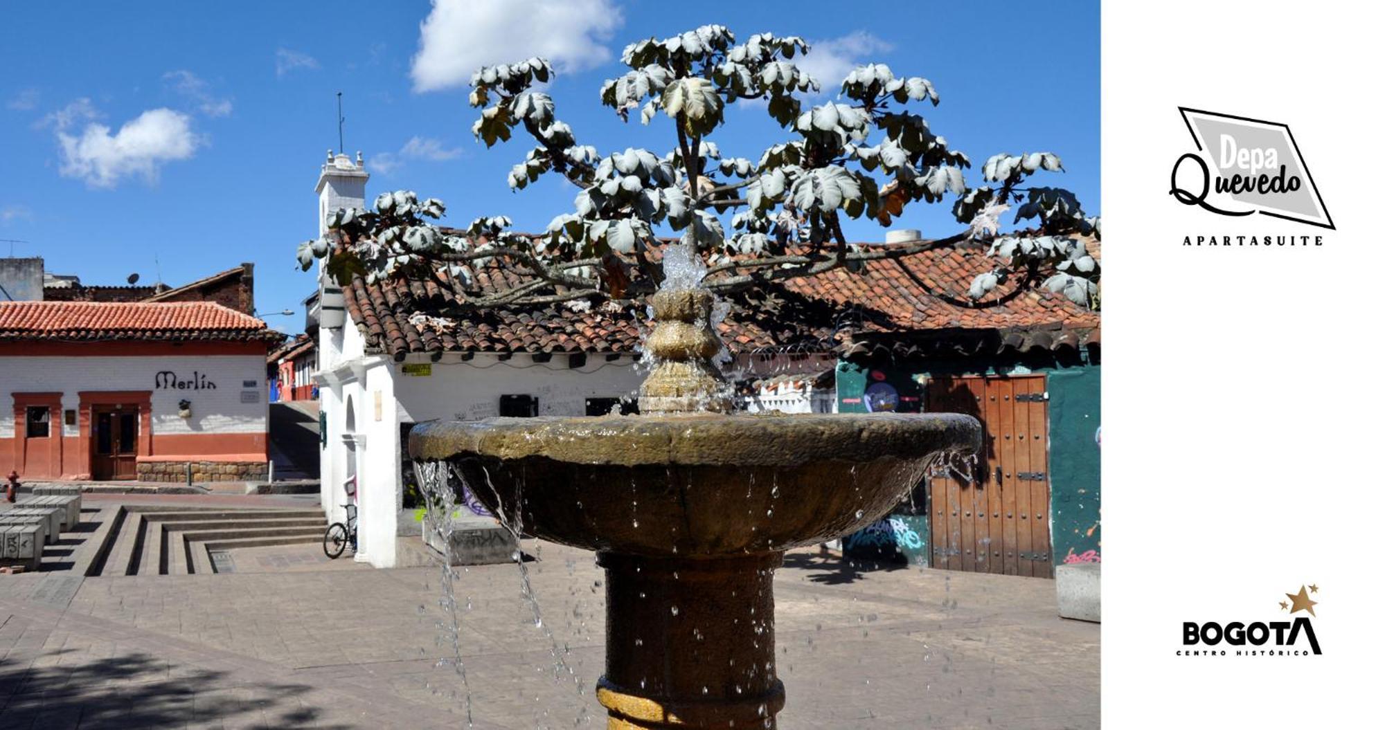 Depa Quevedo - Trendy Revamped Flat - Exceptional Spot In Bogota'S Historic Colonial Square - Candelaria Bogotá Exterior foto